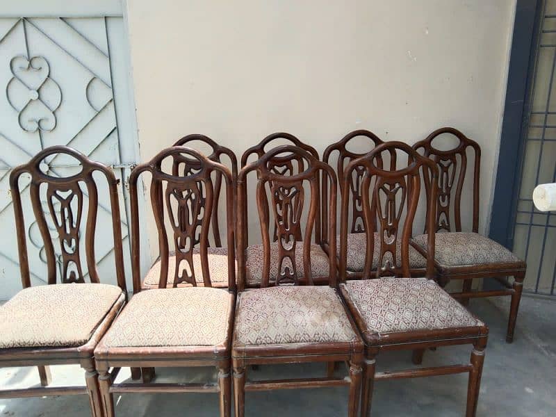 Beautiful Antique Chairs 8 PC 0