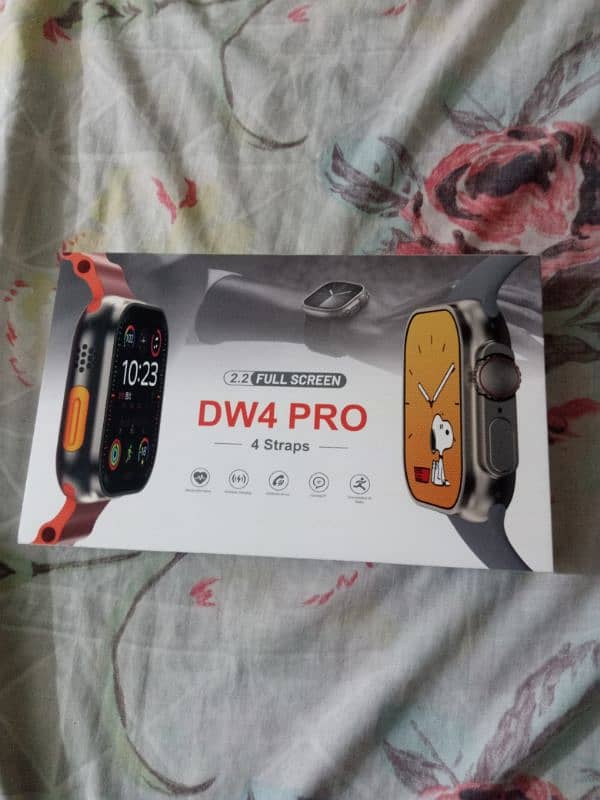 new watch DW4 pro no fault new 3