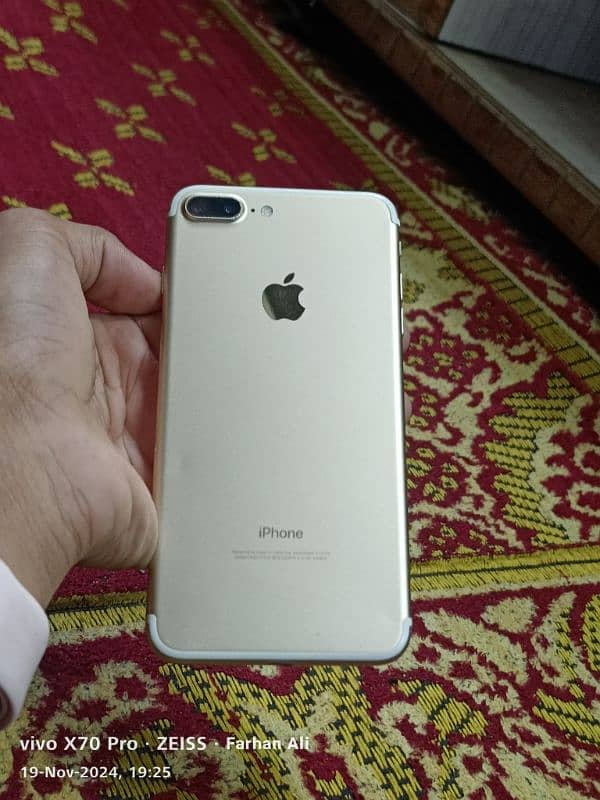 Iphone 7 plus 128GB PTA APPROVED 7