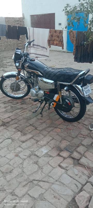 Honda CG 125 self start for sale 1