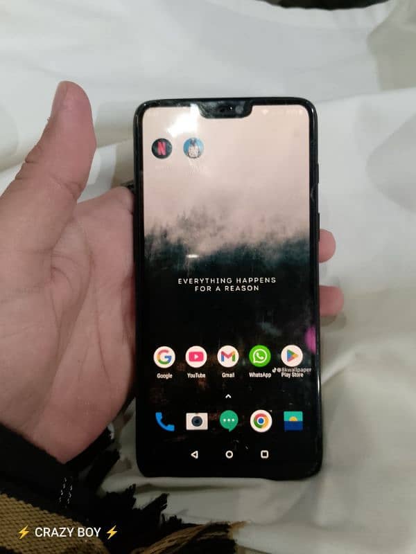 non PTA OnePlus 6, 8gb ram 128 gb memory, snapdragon 845 4