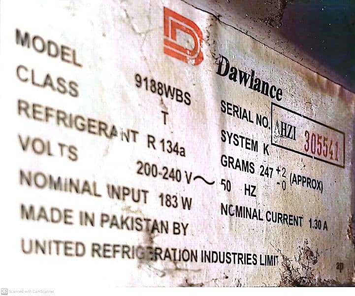 Dawlance fridge no repair not open wide model 4