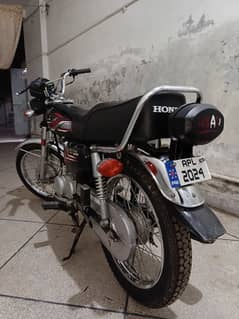 Honda 125 applied for.