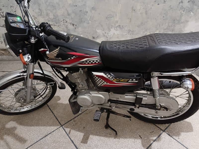 Honda 125 applied for. 1