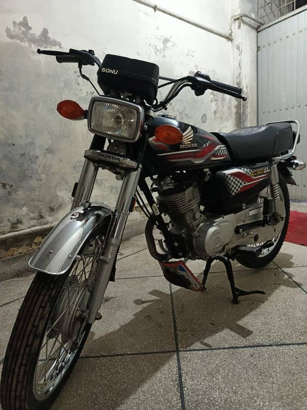 Honda 125 applied for. 3