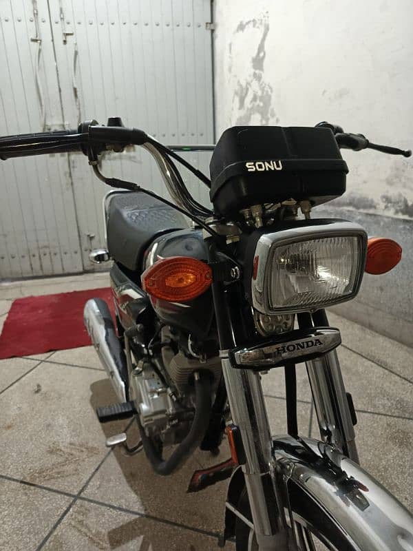 Honda 125 applied for. 4