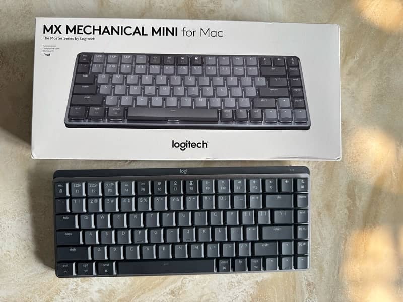 Logitech MX Mechanical Mini for MAC Wireless Keyboard 4