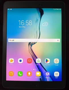 Single hand used Samsung Galaxy Tab S2