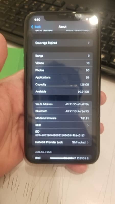 IPHONE XR (128 Gb) 10/9 Condition See Description 5