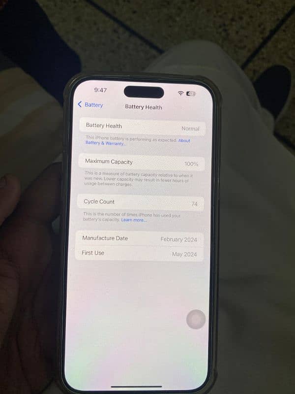 iphone 15plus JV 128GB 1