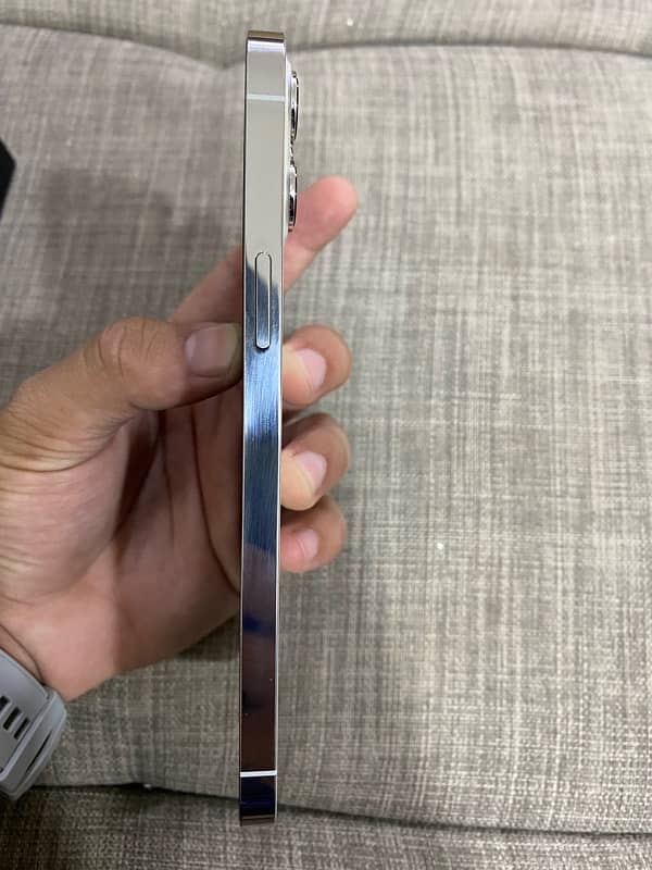 Iphone 12 pro max 256gb silver 4