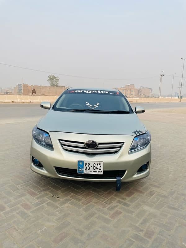 Toyota Corolla XLI 2010 0