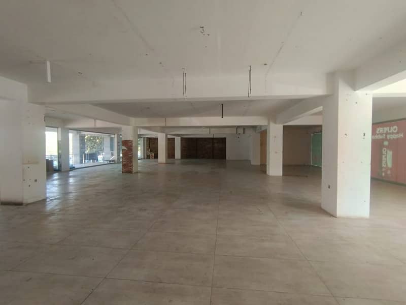 5000 Sqft Ground Floor Shop For Rent Located At Prime Location Of G-11 Markaz. 7