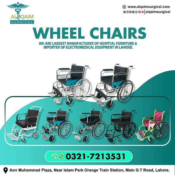 Manufacturer of Wheelchair folding and fix wheel chair, tricycle etc. 0