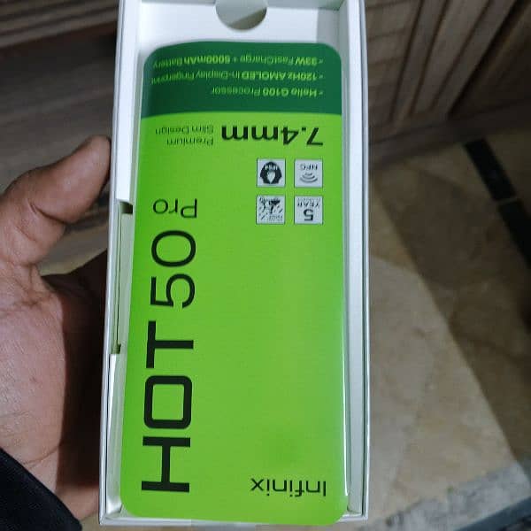 Infinix ,HOT,,50PRO,,128gb,,,and,,8gb same like new 3