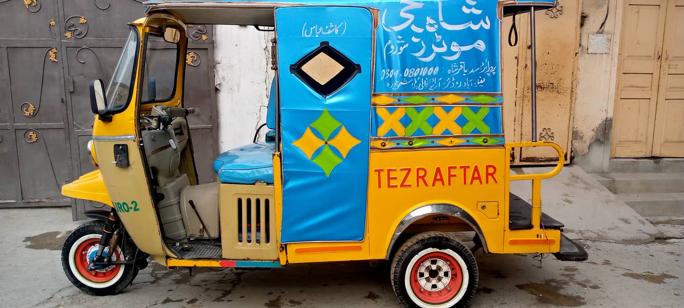 CNG Tez Raftar Auto Rikshaw 2