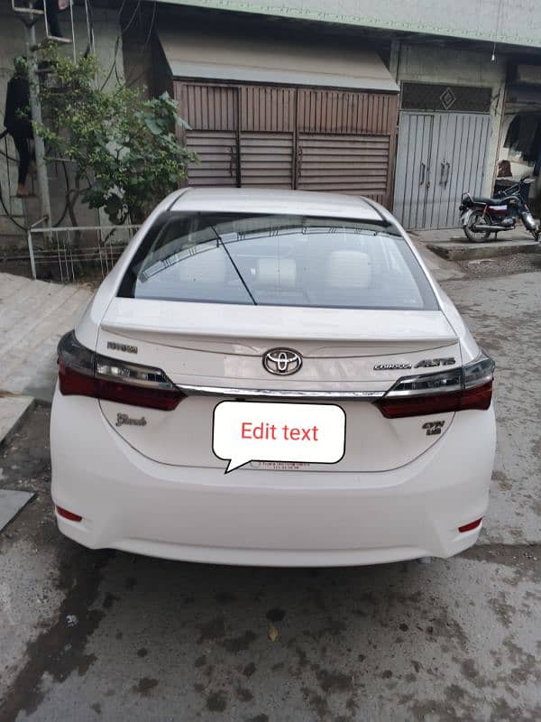 Toyota Altis Grande 2018 0