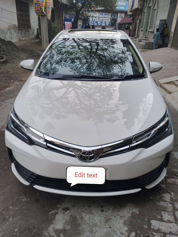 Toyota Altis Grande 2018 1