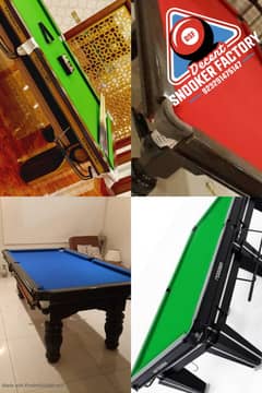 SNOOKER TABLE | POOL TABLE | BILLIARD | DECENT | CUSTUMIZEABLE |SALE