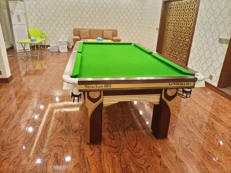 SNOOKER TABLE | POOL TABLE | BILLIARD | DECENT | CUSTUMIZEABLE |SALE 4