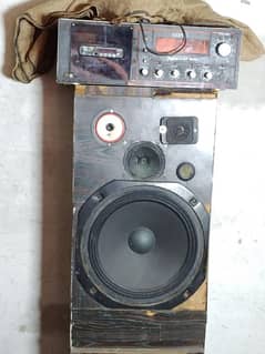 03006339092 Amplifier+ 2 daby 10 inch speaker