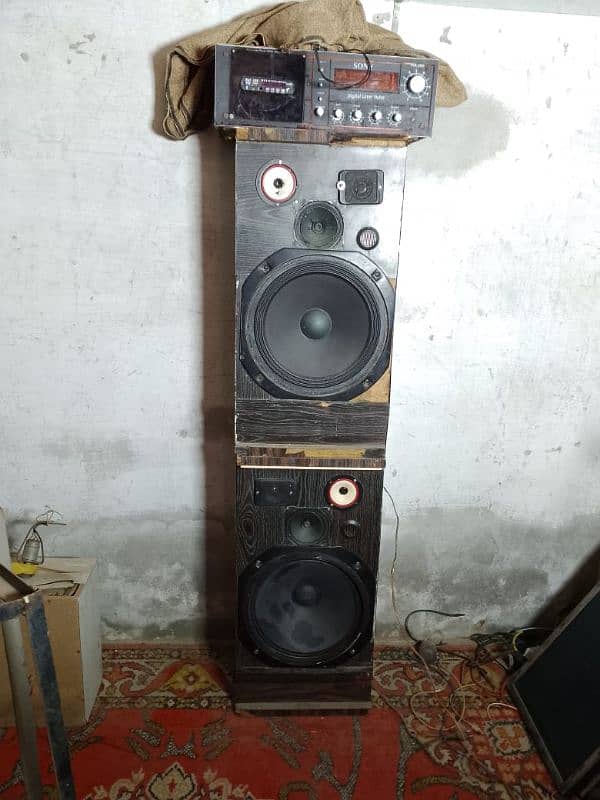 03006339092 Amplifier+ 2 daby 10 inch speaker 2