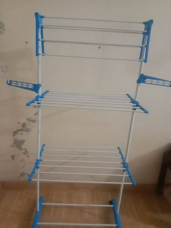 cloth drying stand with wheels 3