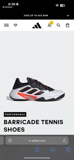 adidas barricade tennis shoes