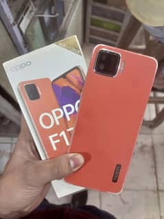 Oppo F17 good condition 8GB 128GB Seald set complete saman Pta aproved