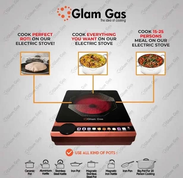 Infrared Ceramic Cooker HOT GLOW -12 energy saving electric stove 1