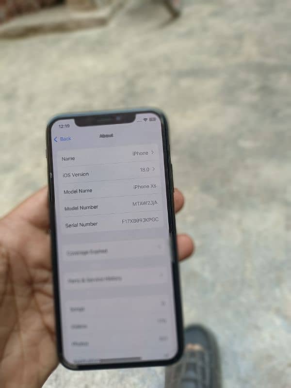 iphone xs  jv non pta battery change 0