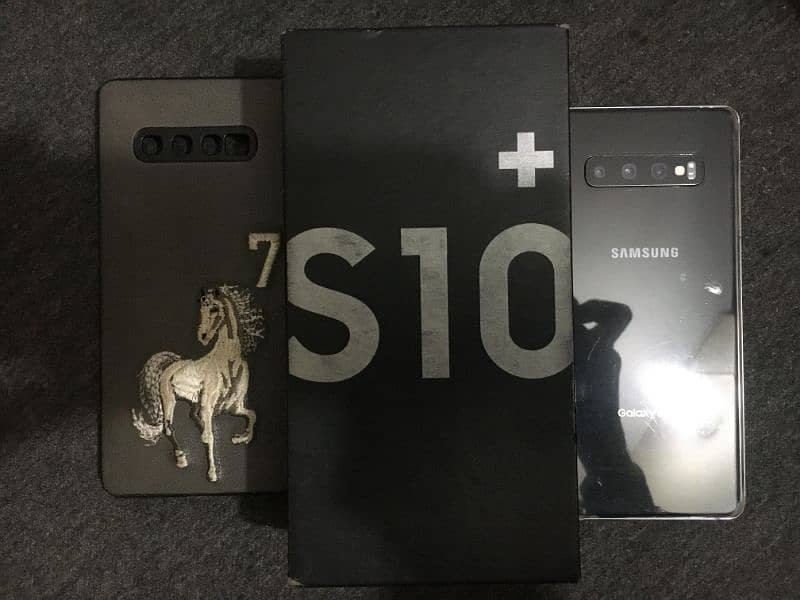 Samsung S10 plus with box  (exchange possible) 1