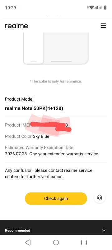 realme not 50 4 128 exchange process 6