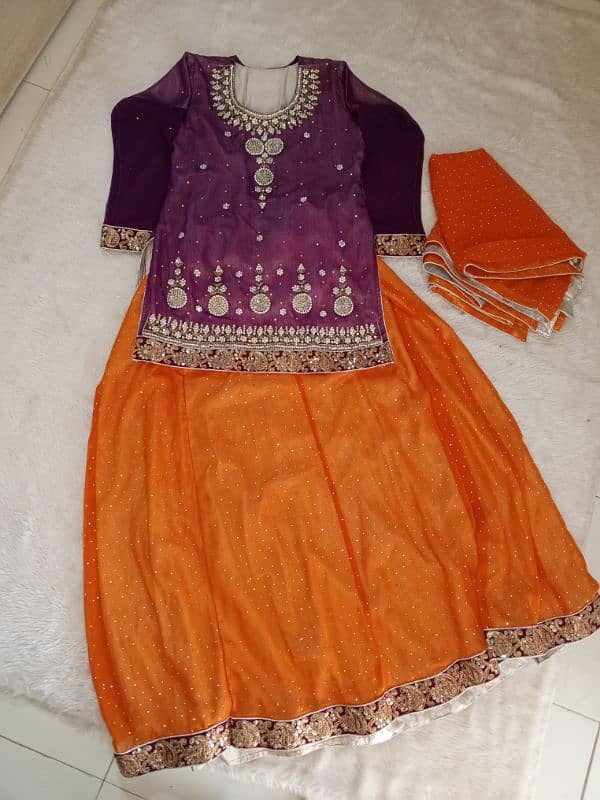 fancy sharara party wear 1