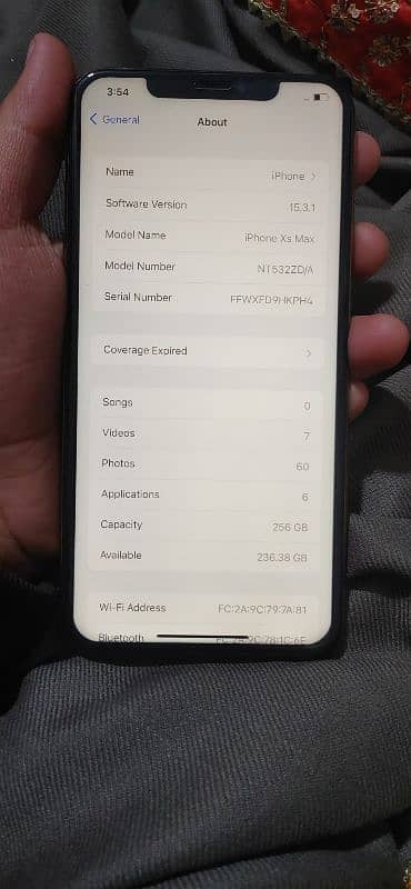 iphone xs max 256 gb nonpta 7