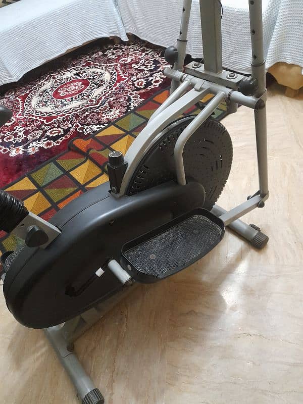 Elliptical Air bike Exercise Cycle Gym Fitness Treadmill Machine 2