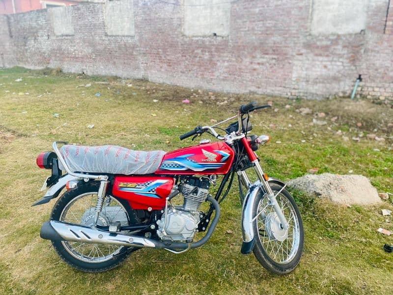 Honda CG125 2024 model new bike 0