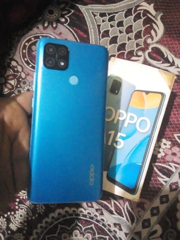 oppo a15 box with mobile 0