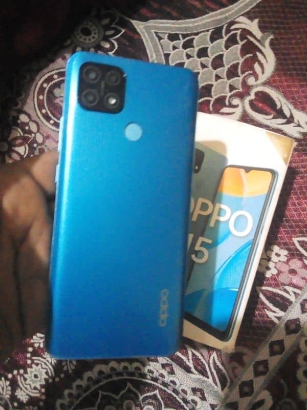 oppo a15 box with mobile 1