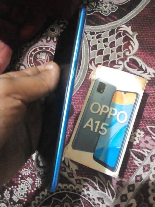 oppo a15 box with mobile 2