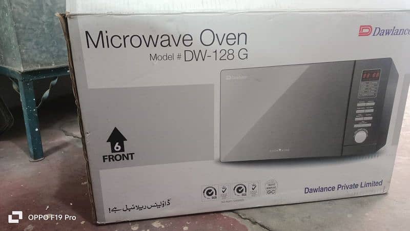 microwave oven with good condition 1