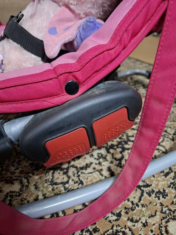 Juniors Pink Baby Rocker- Excellent Condition 4