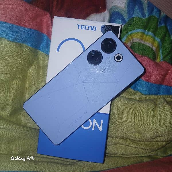 Tecno Camon 20 with full box and accessories 10/10 0