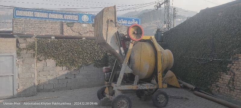 concrete mixer machine 0