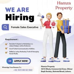 Female Sales Executive