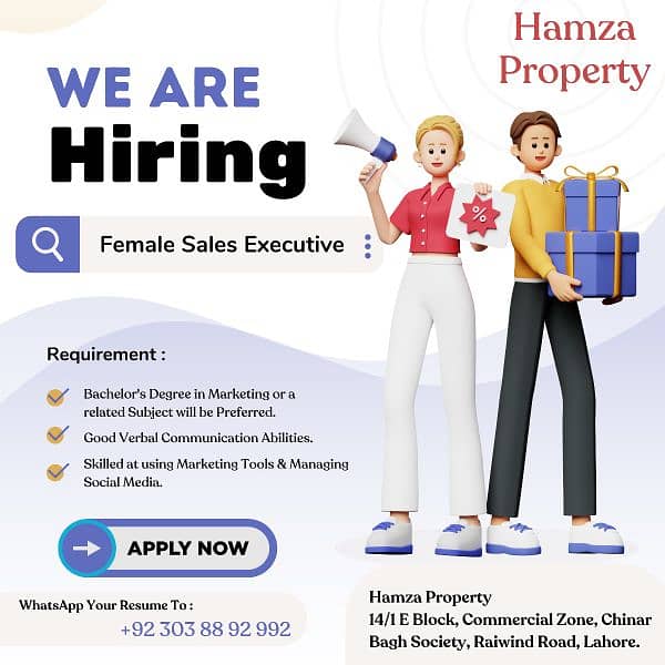 Female Sales Executive 0