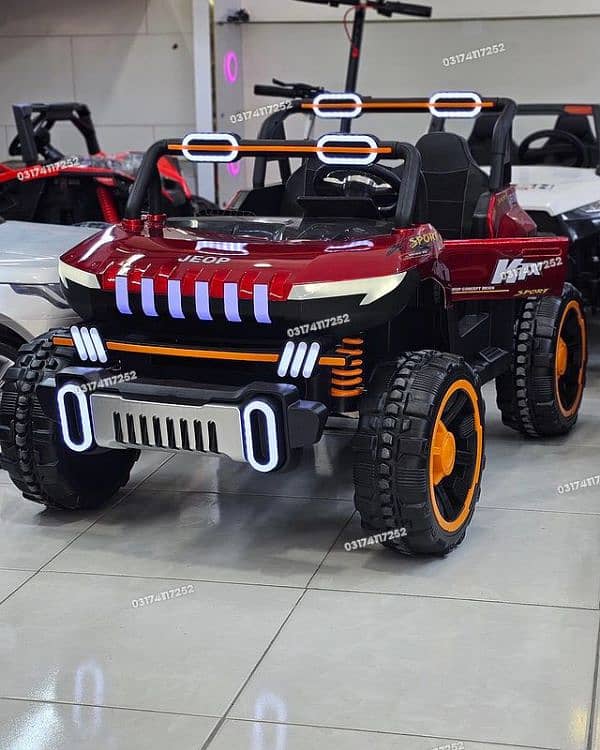 Kids Jeeps  | Kids Cars | Electric Jeeps Big Size | 2 Seater Jeeps 0