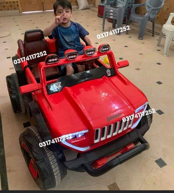 Kids Jeeps  | Kids Cars | Electric Jeeps Big Size | 2 Seater Jeeps 16