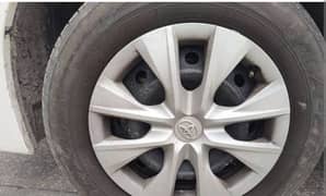 toypta corolla 2019 4 tyres puncture less.