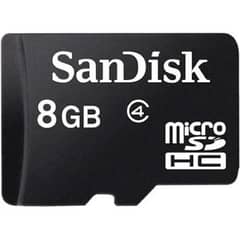 mamory card 8gb